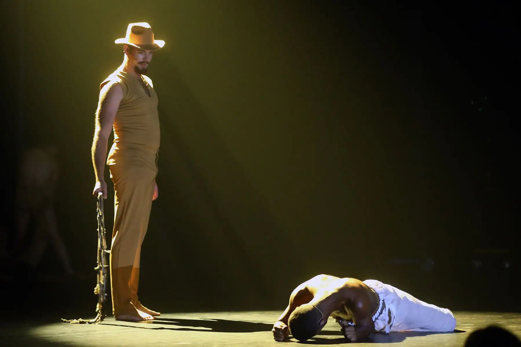 Se estrena  obra teatral musical "Todos Vuelven"  en el Teatro Municipal.
Foto:ANDINA/Héctor Vinces.