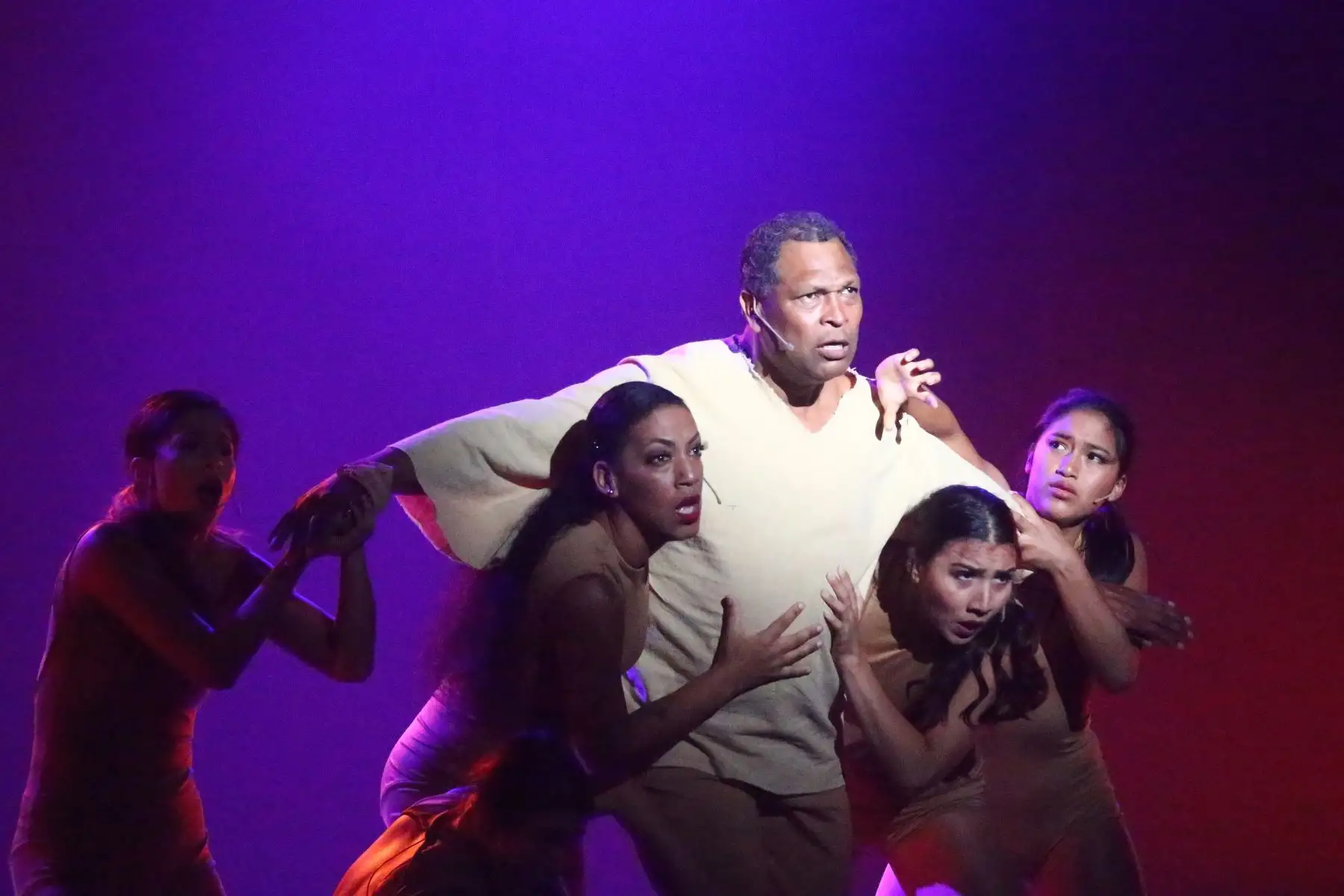 Se estrena  obra teatral musical "Todos Vuelven"  en el Teatro Municipal.
Foto:ANDINA/Héctor Vinces.