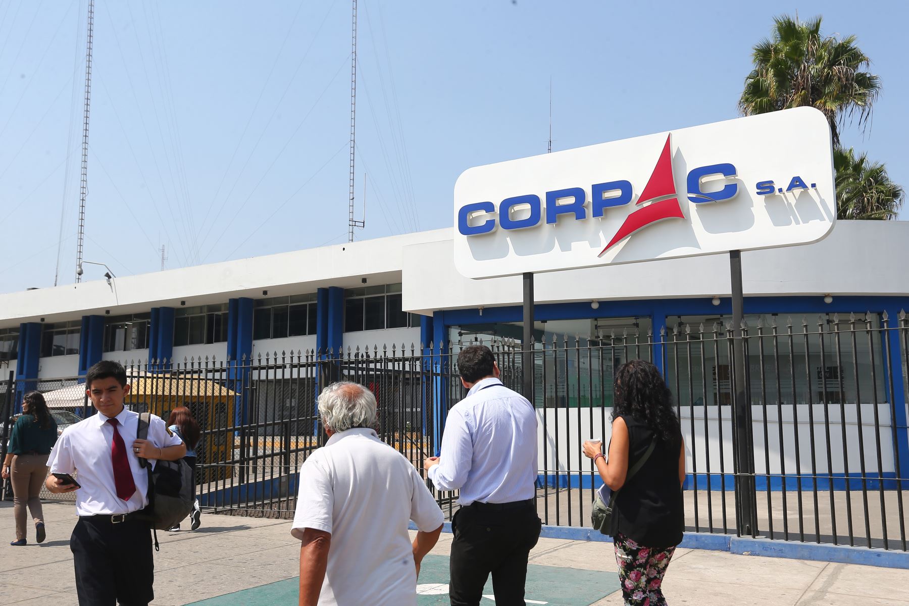Sede de la Corporación Peruana de Aeropuertos y Aviación Comercial Sociedad Anónima (Corpac). ANDINA/Héctor Vinces