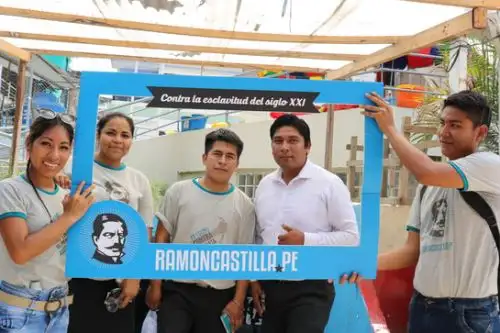 La “Caravana contra la trata: Tumbes, infórmate y lucha” partió en Huaquillas (Ecuador) y recorrió diversos puntos de Tumbes.