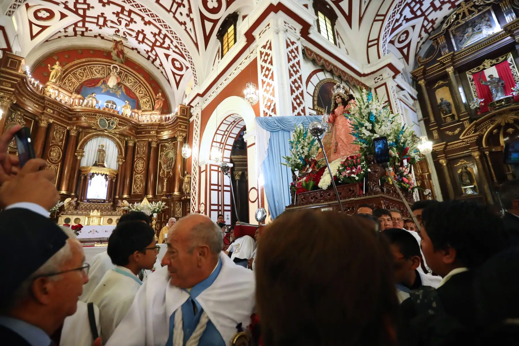 Aniversario de la Virgen de Chapi Foto: ANDINA/Norman Córdova