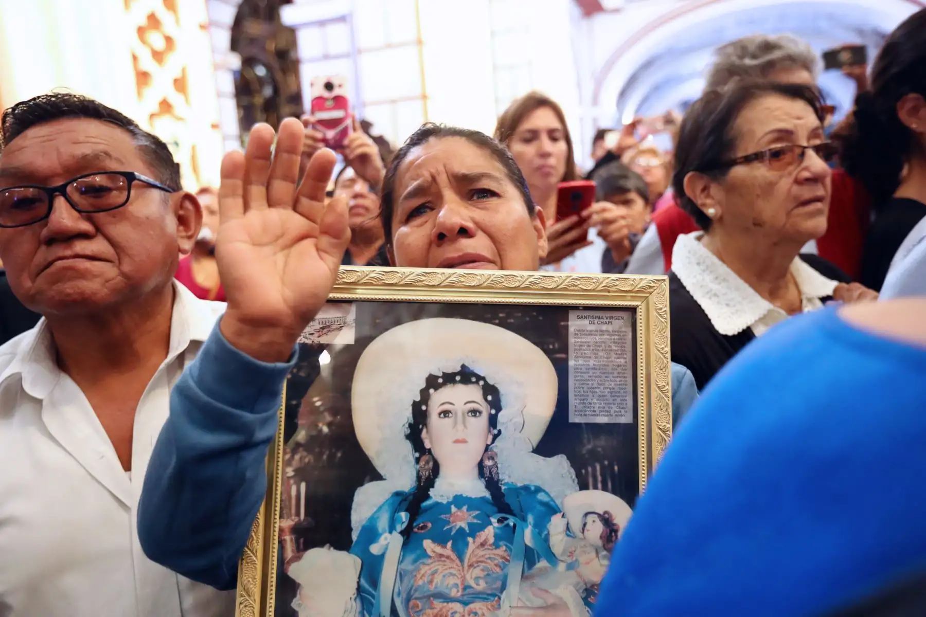 Aniversario de la Virgen de Chapi Foto: ANDINA/Norman Córdova