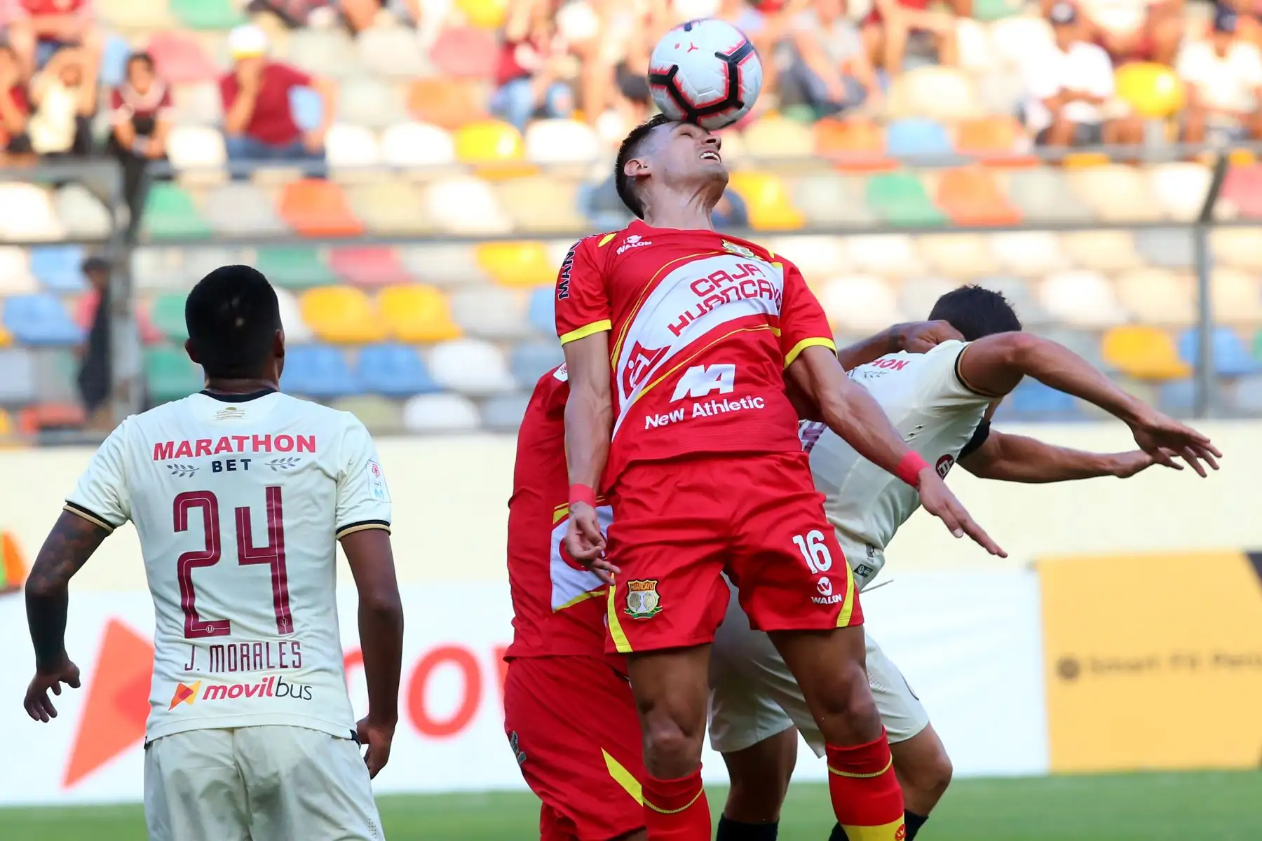 Universitario empató 1-1 ante Sport Huancayo, Foto: ANDINA/Vidal Tarqui