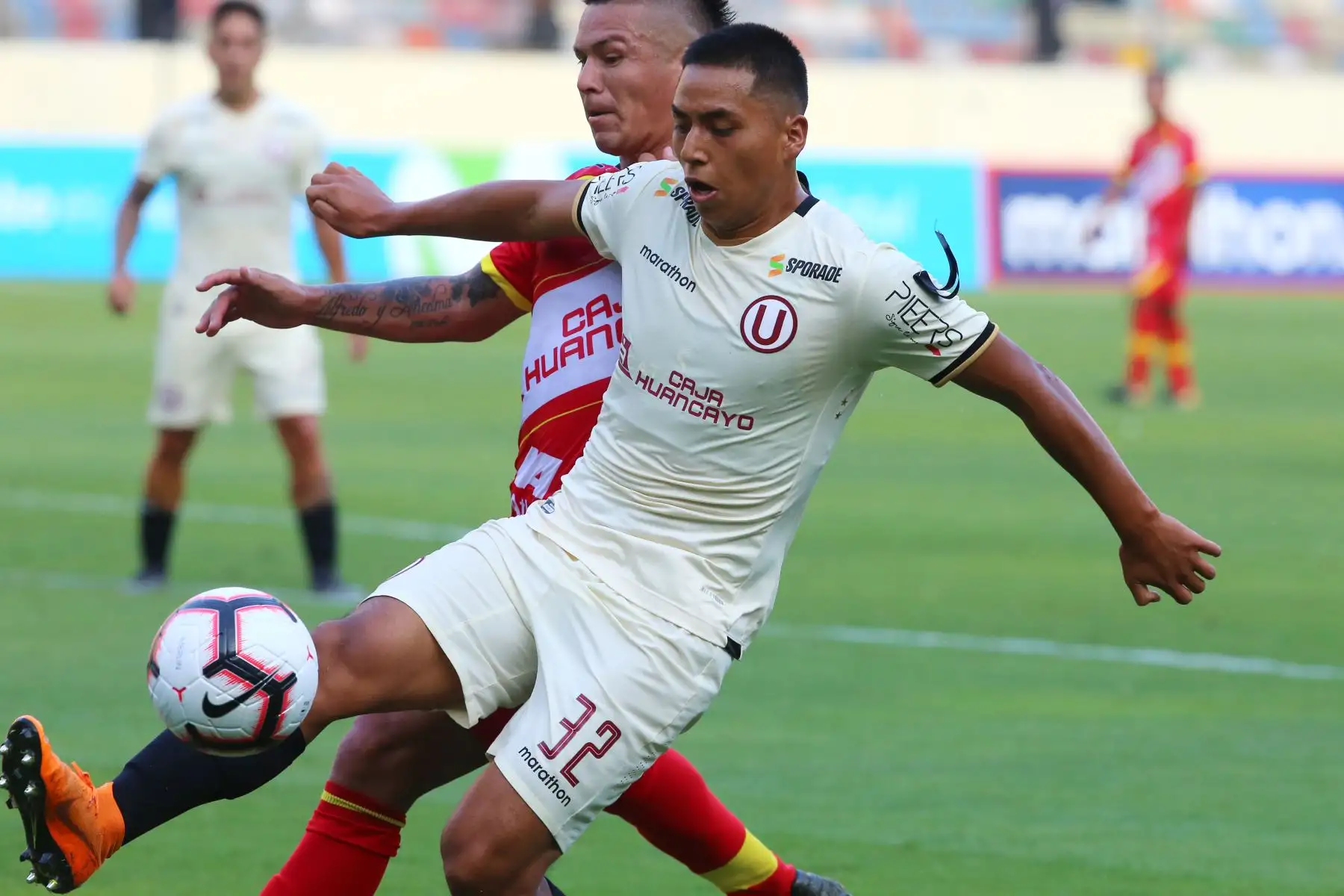 Universitario empató 1-1 ante Sport Huancayo, Foto: ANDINA/Vidal Tarqui
