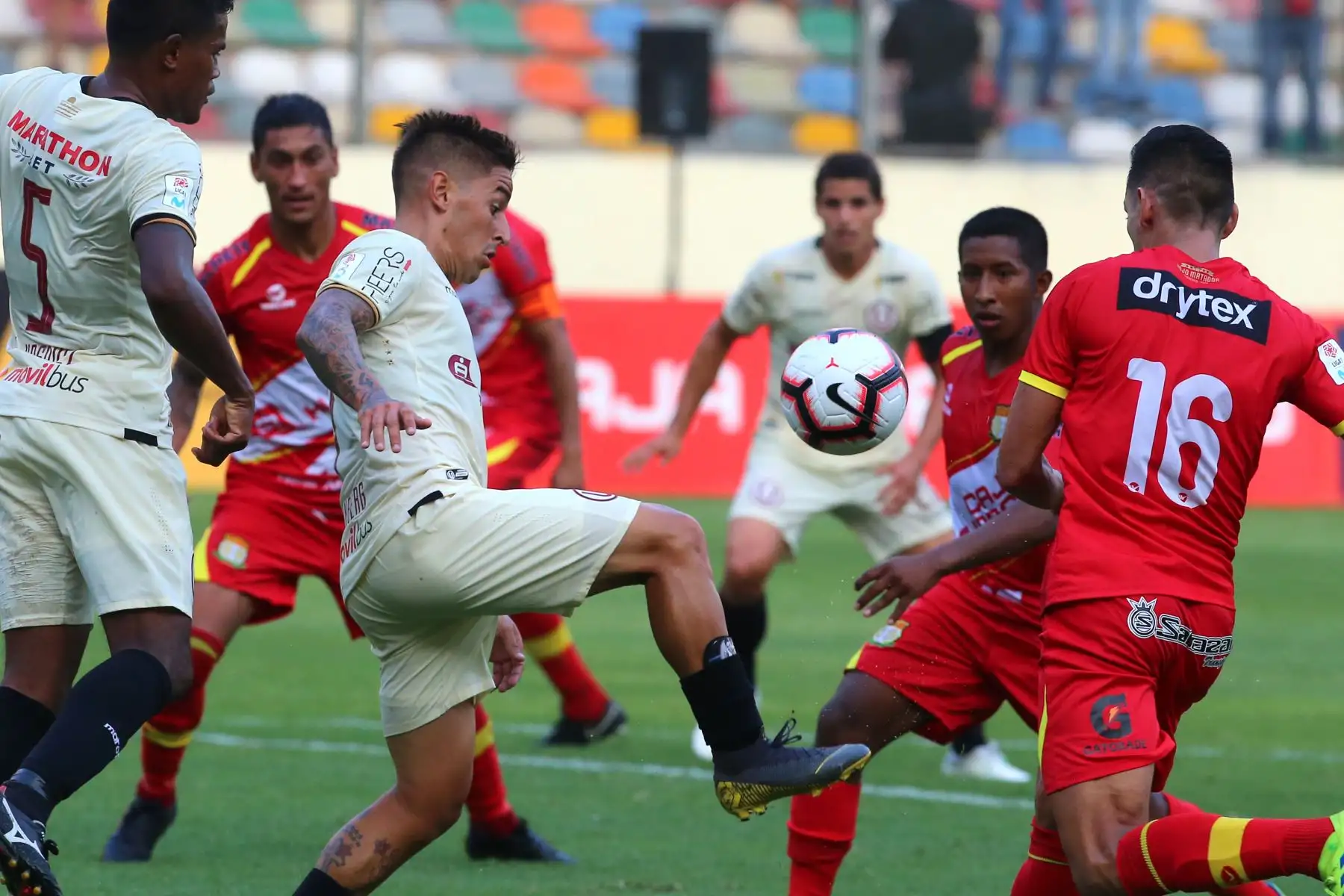 Universitario empató 1-1 ante Sport Huancayo, Foto: ANDINA/Vidal Tarqui