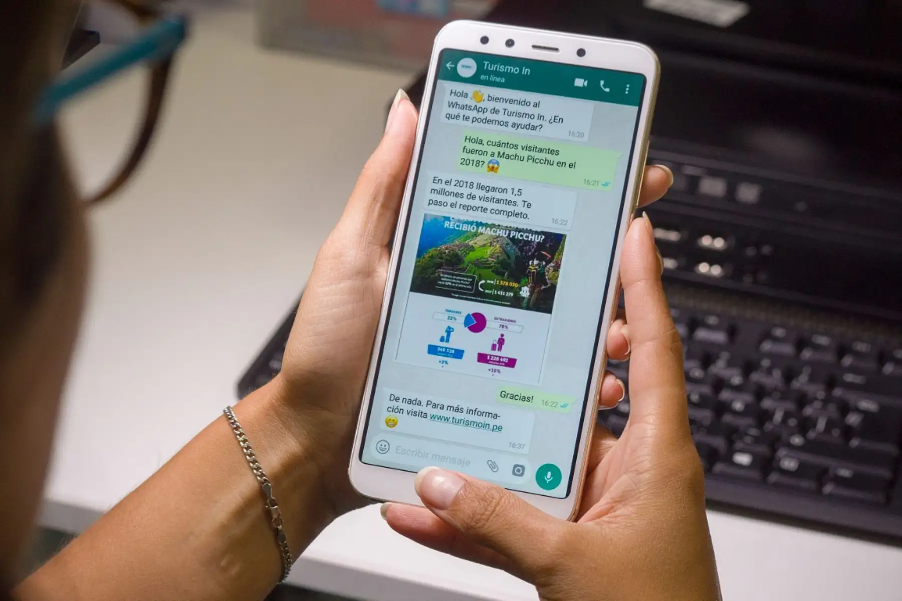 Promperú brindará información especializada en turismo a las pyme vinculadas a este sector vía WhatsApp.