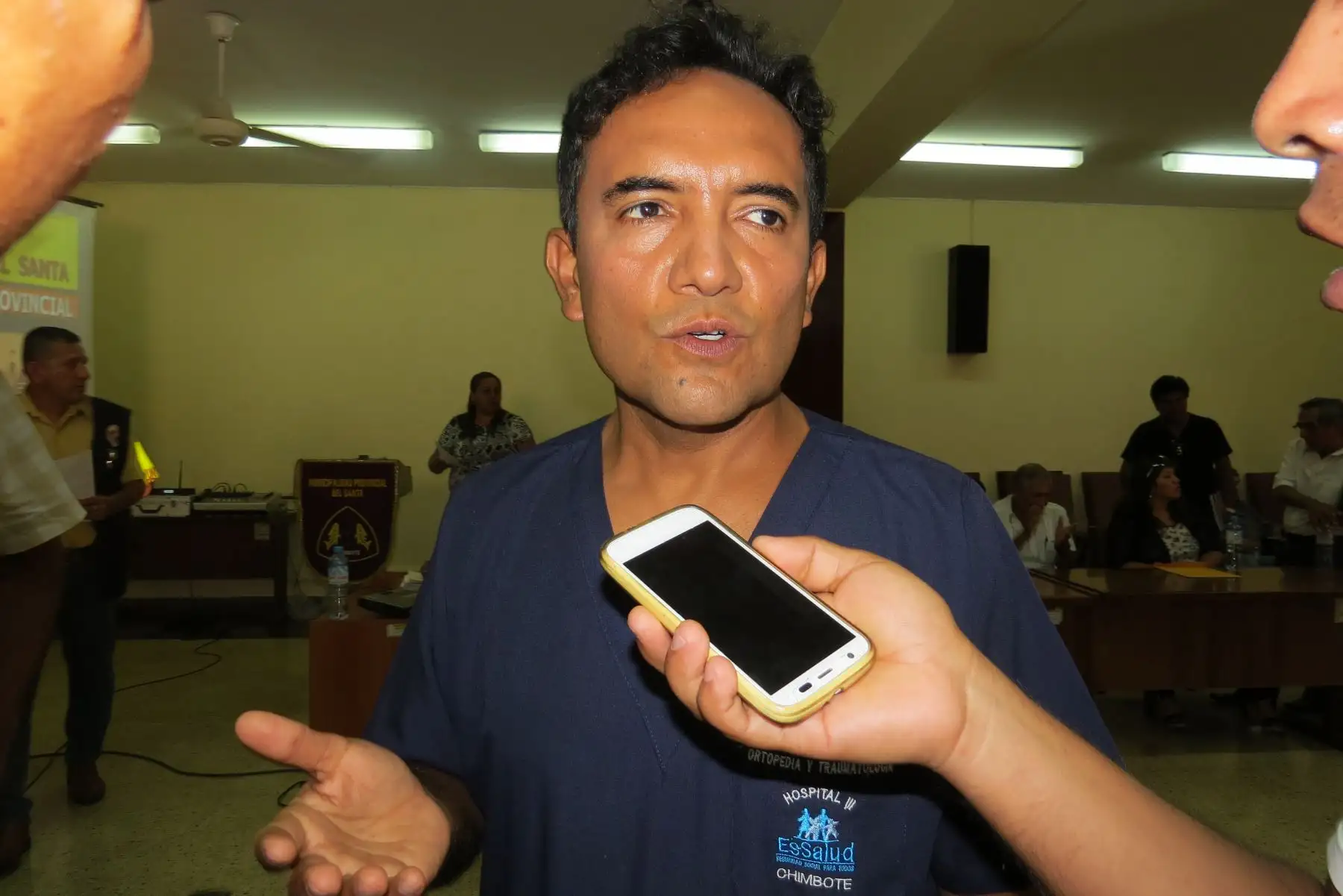Juzgado de la Corte del Santa ordenó la captura inmediata de exalcalde de Nuevo Chimbote, Valentín Fernández. ANDINA/Difusión