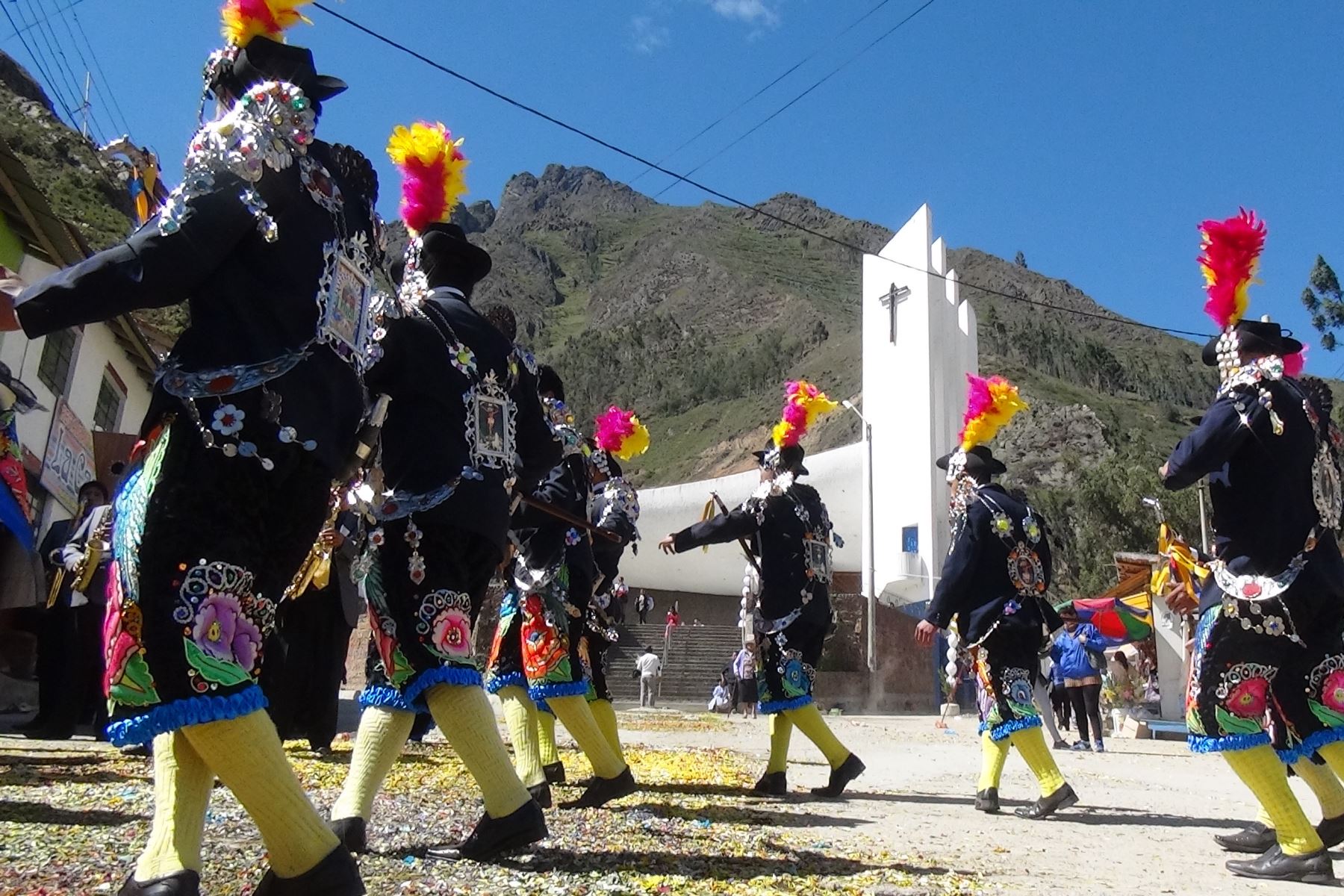 Así se vive la festividad en el Santuario del Señor de Muruhuay en Tarma, Junín. ANDINA/Pedro Tinoco