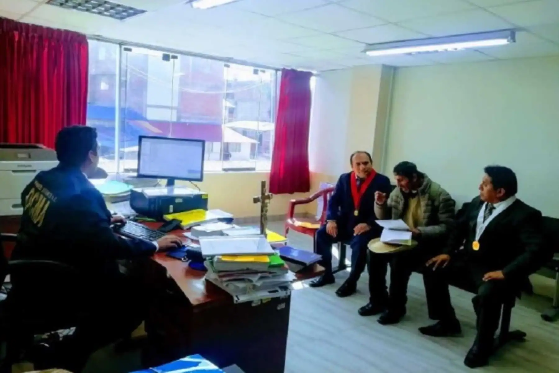 Un equipo de la Oficina de Control de la Magistratura (Ocma) se encuentra en el distrito judicial de Apurímac realizando labores contraloras, principalmente en los juzgados donde se tramitan procesos judiciales de los comuneros de Las Bambas.