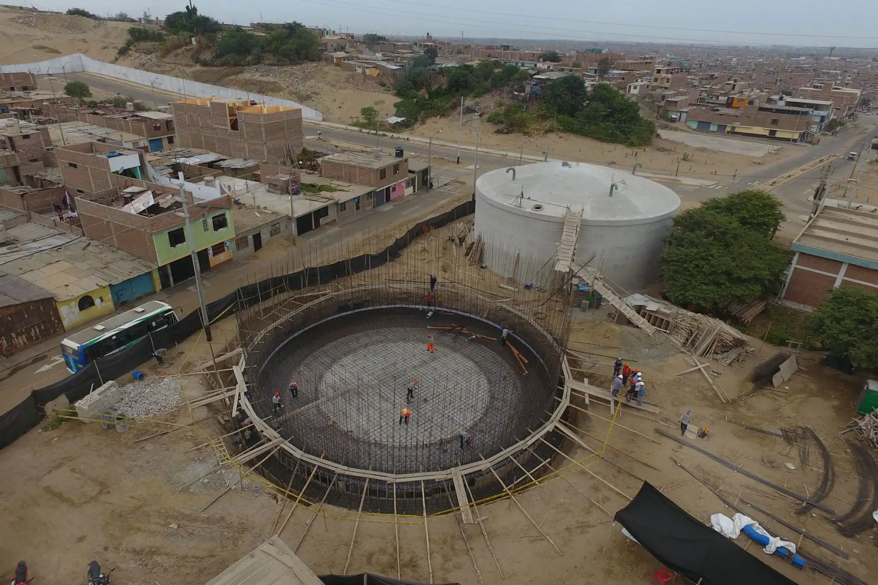 Proyecto del Ministerio de Vivienda dotará de agua potable de calidad a 4,224 familias de Trujillo. ANDINA/Difusión