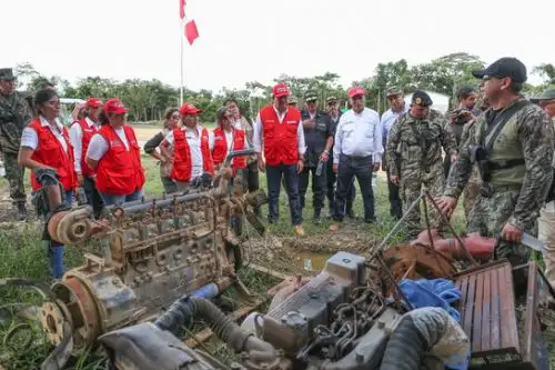 A dos meses de iniciada la etapa de Consolidación del Plan Integral contra la Minería Ilegal en Madre de Dios, la lucha contra este mal que depreda la Amazonía, muestra grandes avances, como la destrucción de 142 dragas, 80 balsas, 94 motores, entre otros equipos empleados para la ilícita actividad en la zona conocida como La Pampa.