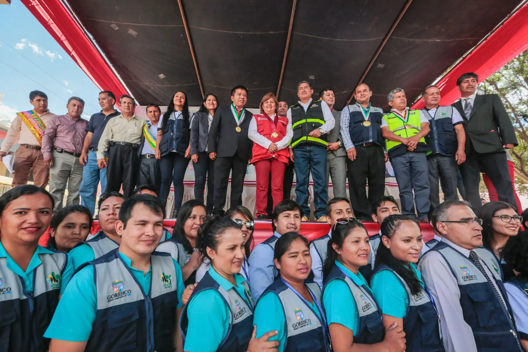 La ministra de Salud, Zulema Tomás Gonzáles,inauguró  la implementación del Programa Regional de Salud Familiar y Comunitaria en la región Huánuco, el cual permitirá mejorar el acceso a 2,500 familias a los servicios de Atención Primaria de la Salud desde sus hogares.Foto: ANDINA/Minsa