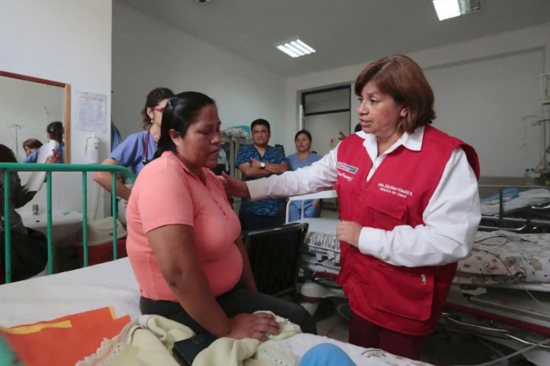 La ministra de Salud, Zulema Tomás Gonzáles,inauguró  la implementación del Programa Regional de Salud Familiar y Comunitaria en la región Huánuco, el cual permitirá mejorar el acceso a 2,500 familias a los servicios de Atención Primaria de la Salud desde sus hogares.Foto: ANDINA/Minsa