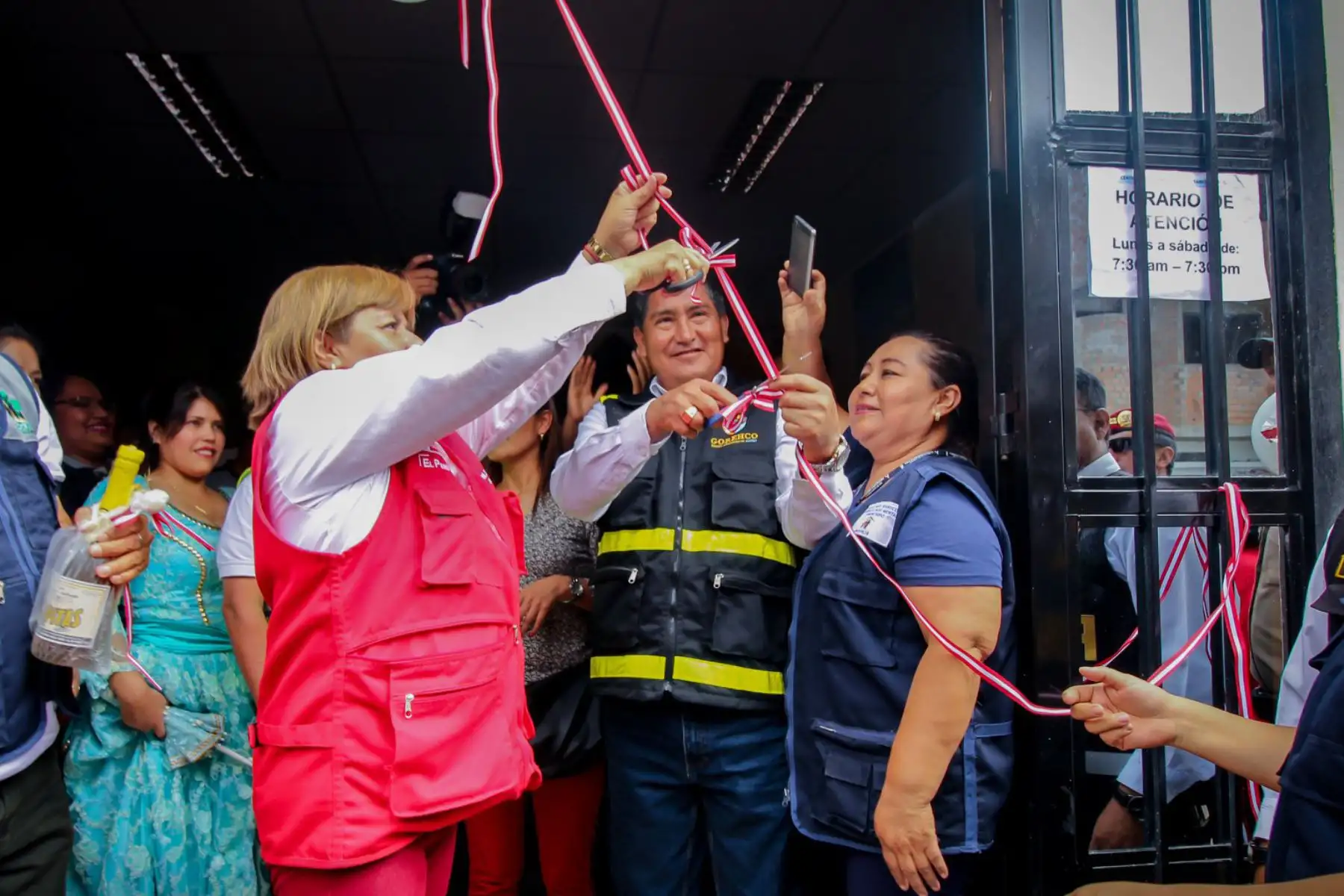 La ministra de Salud, Zulema Tomás Gonzáles,inauguró  la implementación del Programa Regional de Salud Familiar y Comunitaria en la región Huánuco, el cual permitirá mejorar el acceso a 2,500 familias a los servicios de Atención Primaria de la Salud desde sus hogares.Foto: ANDINA/Minsa