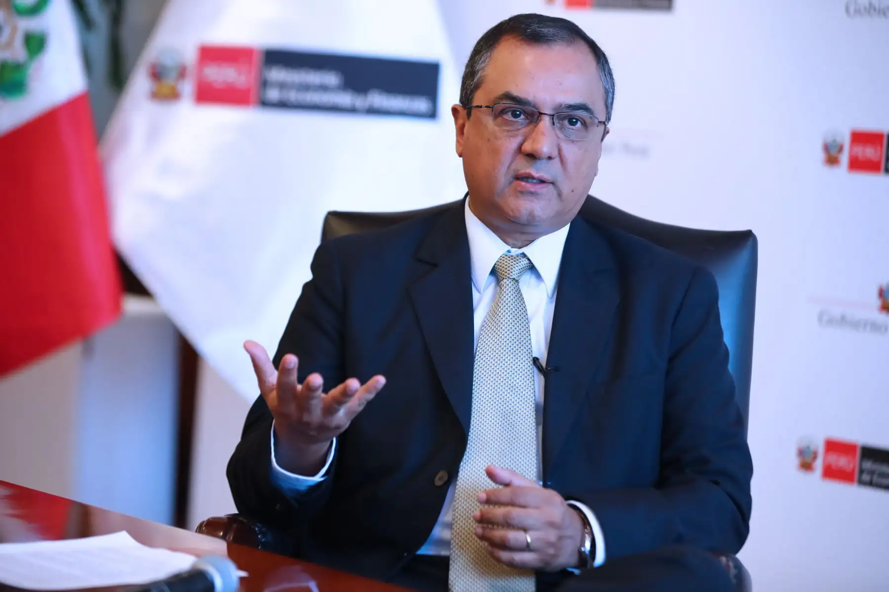Ministro Oliva detalla norma antielusiva. ANDINA/Norman Córdova
