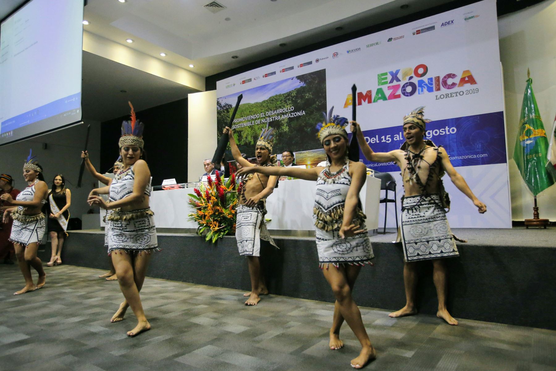 La Feria ExpoAmazónica es un esfuerzo público-privado que pone en vitrina toda la diversidad y potencialidad de las regiones de nuestra Amazonía peruana, para generar negocios orientados a su desarrollo y crecimiento sostenible.ANDINA/Nathalie Sayago