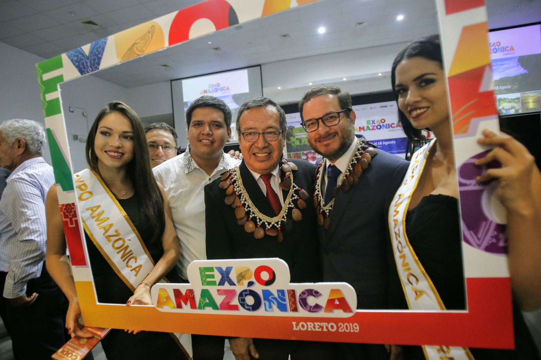 Feria Expoamazónica genera expectativas positivas entre las autoridades. ANDINA/Nathalie Sayago