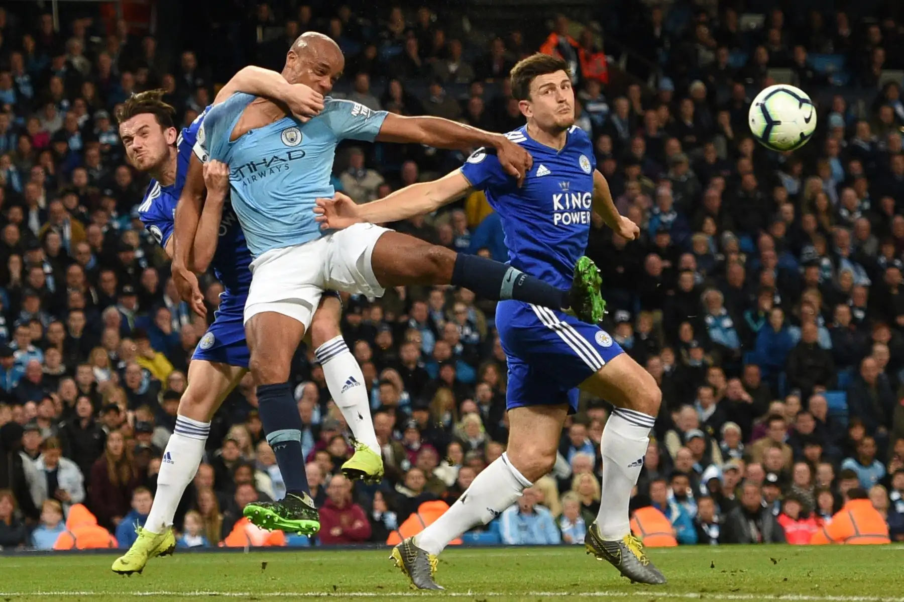 Manchester City  vence 1 a 0 al Leicester por la Premier League