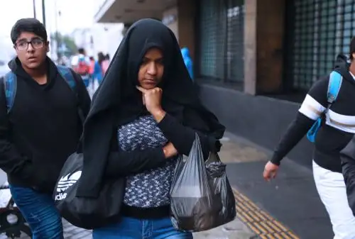 AEn la zona costera seguirán presentándose lloviznas hasta el viernes, las madrugadas estarán ligeramente frías y por la presencia de cobertura nubosa la temperatura desciende pero no significativamente, siendo mayor la sensación térmica de frío, informó el Servicio Nacional de Meteorología e Hidrología (Senamhi).NDINA/Norman Córdova