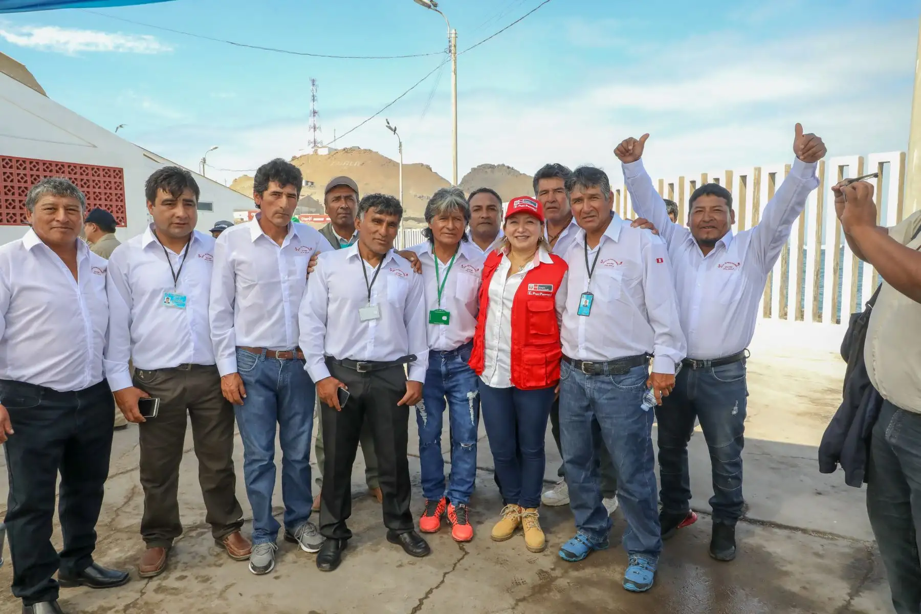 Ministra de la Producción, Rocío Barrios  llegó al distrito de Chala, para la inauguración del I Congreso Regional Extraordinario de la Pesca Artesanal de la Región Arequipa.
Foto:ANDINA/ Produce