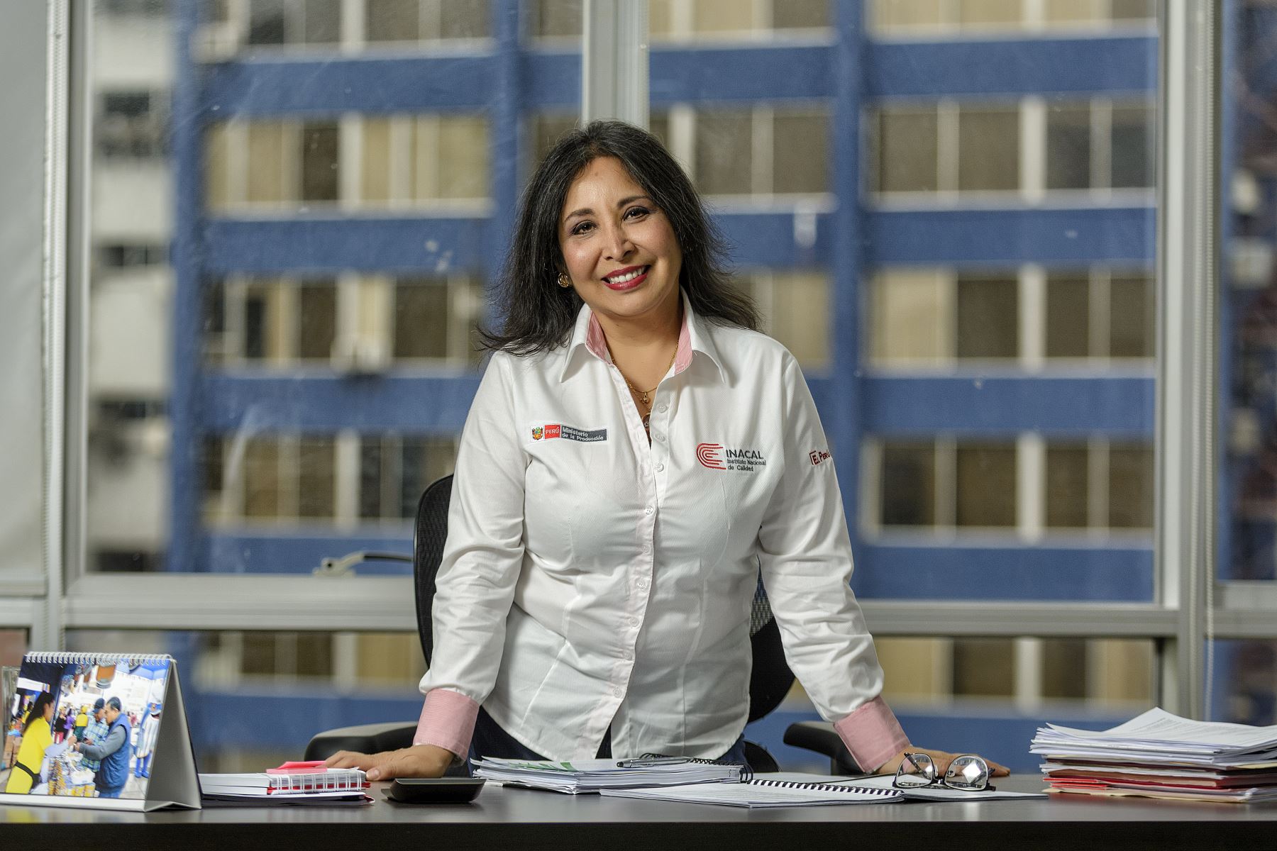 Clara Gálvez Castillo es presidenta ejecutiva de Inacal y en su gestión impulsará el uso masivo de normas técnicas peruanas para asegurar que productos y servicios sean de calidad. ANDINA/Difusión