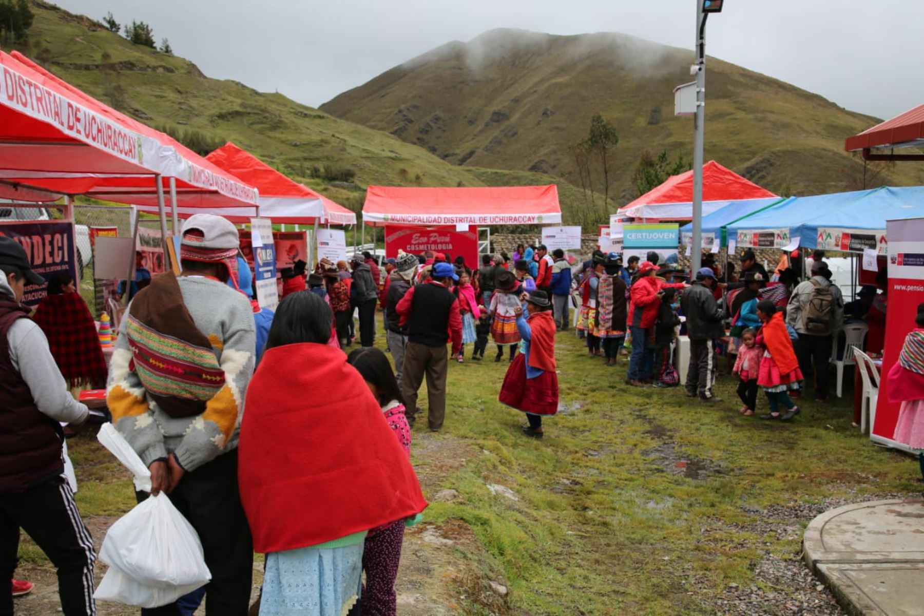 Caravana de protección a la familia rural brindará más de 3,000 atenciones a pobladores de comunidades de Ayacucho. ANDINA/Difusión