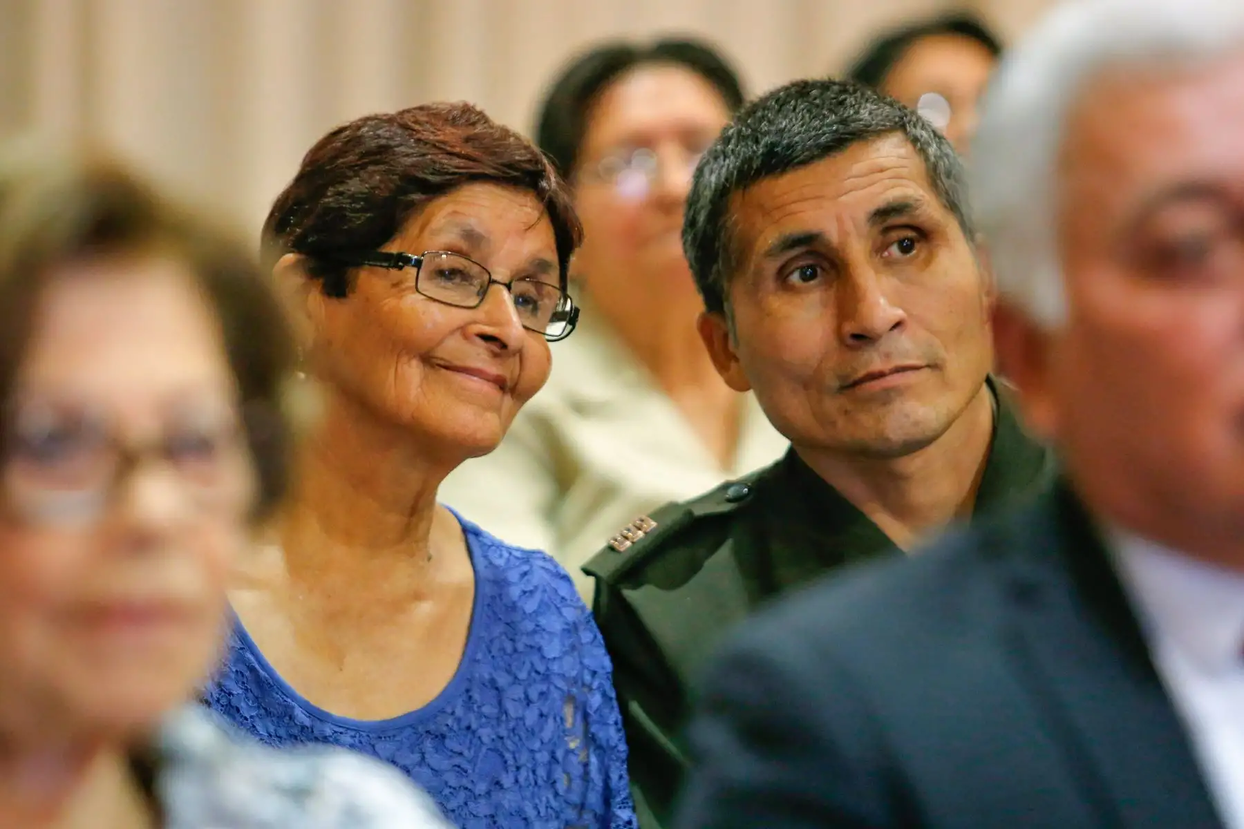 El ministro de Defensa, José Huerta Torres, preside la ceremonia de homenaje a las madres de los héroes de las Fuerzas Armadas, como son los comandos Chavín de Huántar y los combatientes del Alto Cenepa de 1995. Foto: ANDINA/ Nathalie Sayago