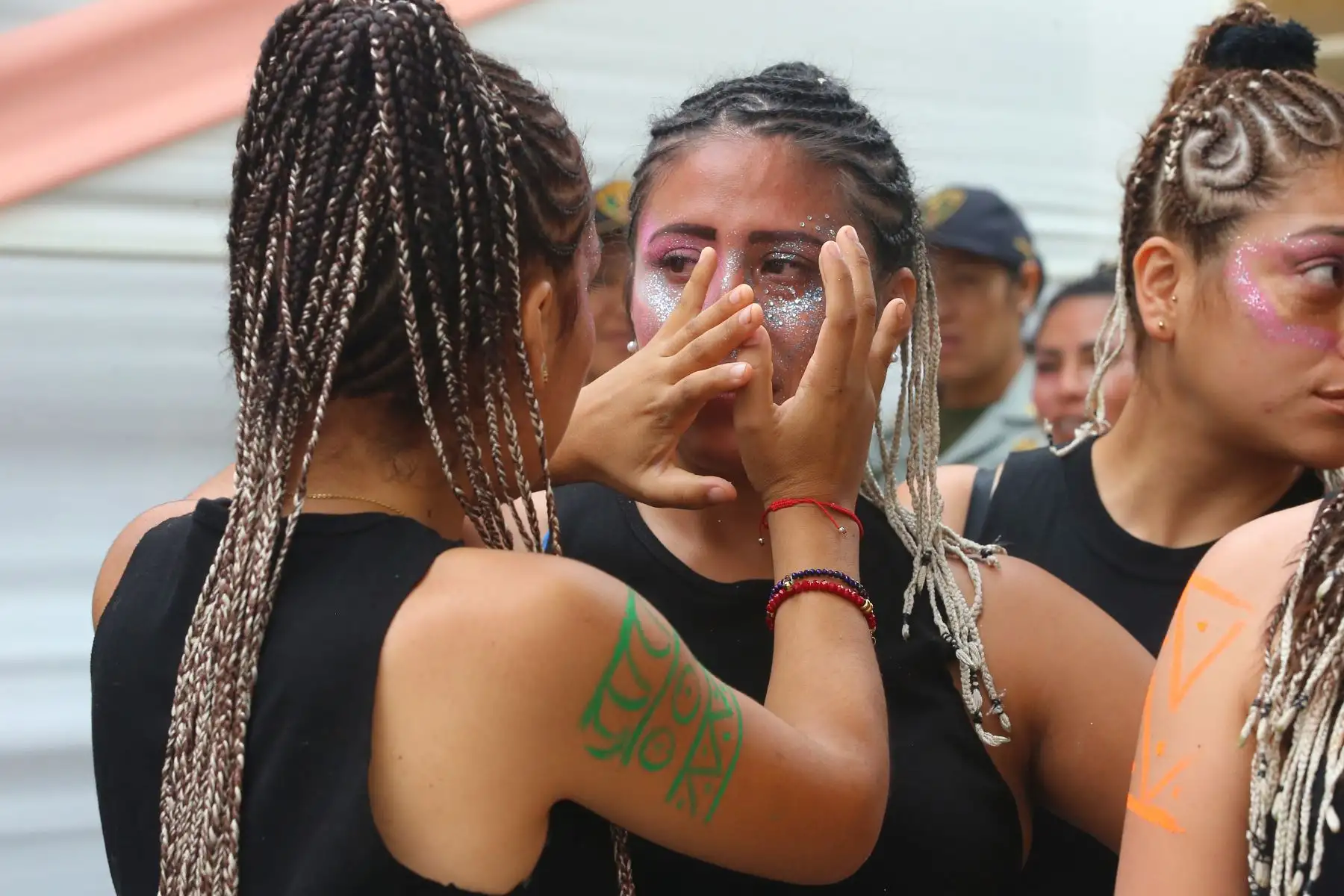 El ministro de Justicia, Vicente Zeballos, el presidente del INPE, Carlos Romero, asisten a la actividad Warmipa Soncco 2019 “Corazón de Madre” en el establecimiento penitenciario Mujeres de Chorrillos con ocasión del Día de la Madre. Foto: ANDINA/ Vidal Tarqui.Foto: ANDINA/Vidal Tarqui