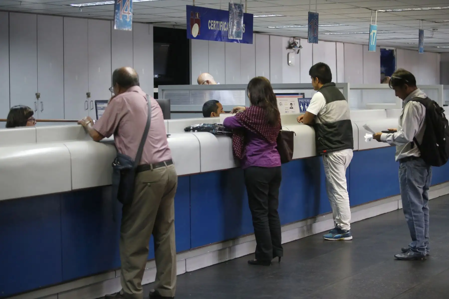 Oficina Principal de la Reniec en Jr. Cusco presta servicio a la comunidad. Foto: ANDINA/Nathalie Sayago