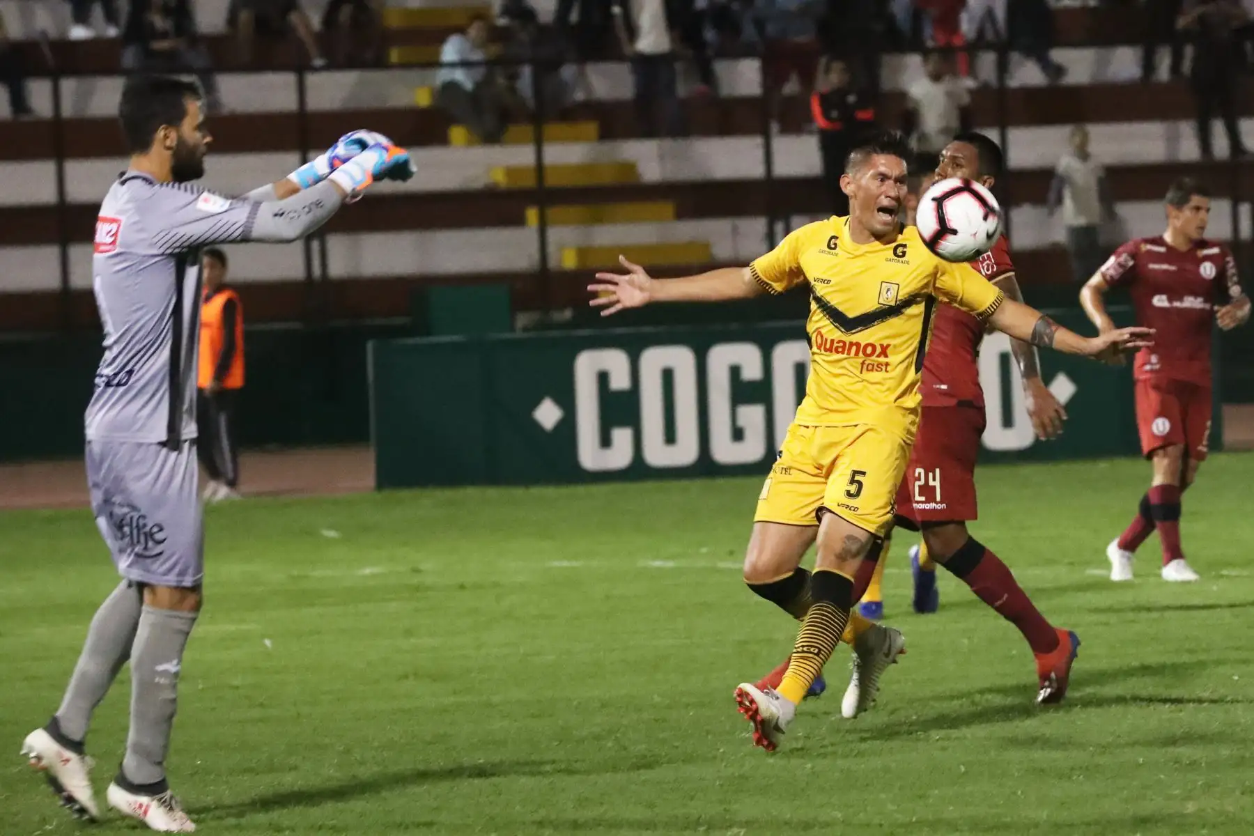 Academia Cantolao se impuso por 1-0 a Universitario en el Callao. Foto: ANDINA/Melina Mejía