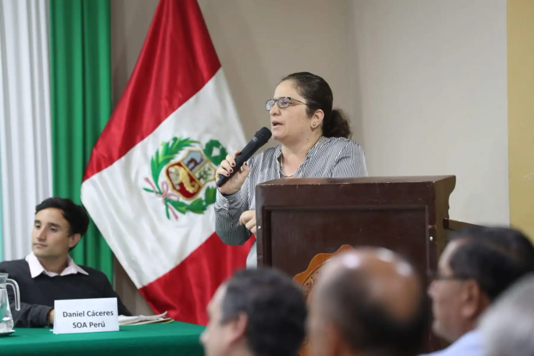 La ministra del Ambiente, Lucía Ruiz, participó en Piura en la conferencia “Mar Pacífico Tropical del Perú: protección y conservación”.