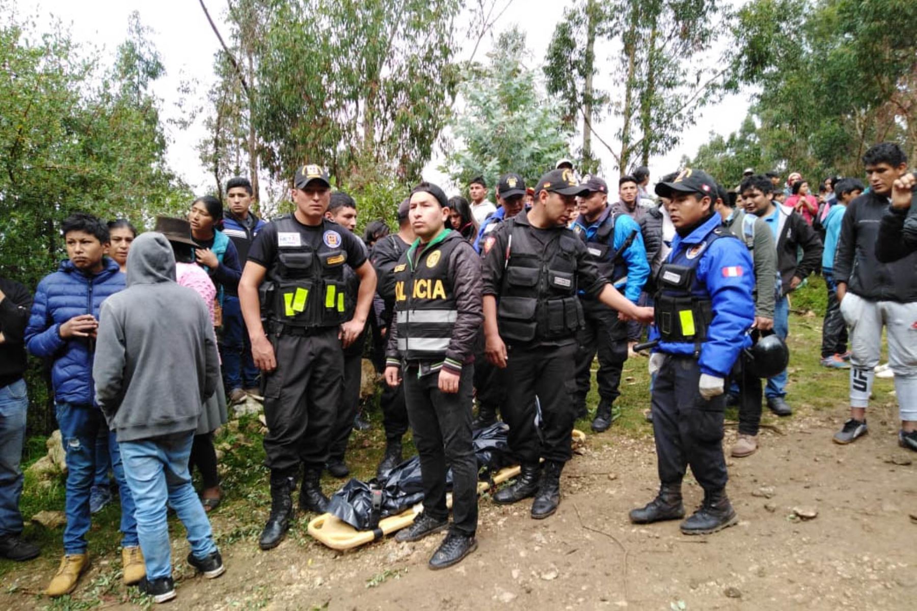 Policía Nacional detuvo en la víspera a Michael Oscco Quispe luego de confesar que asesinó a dos niñas en Andahuaylas. Foto: ANDINA/Cortesía diario La Prensa de Andahuaylas