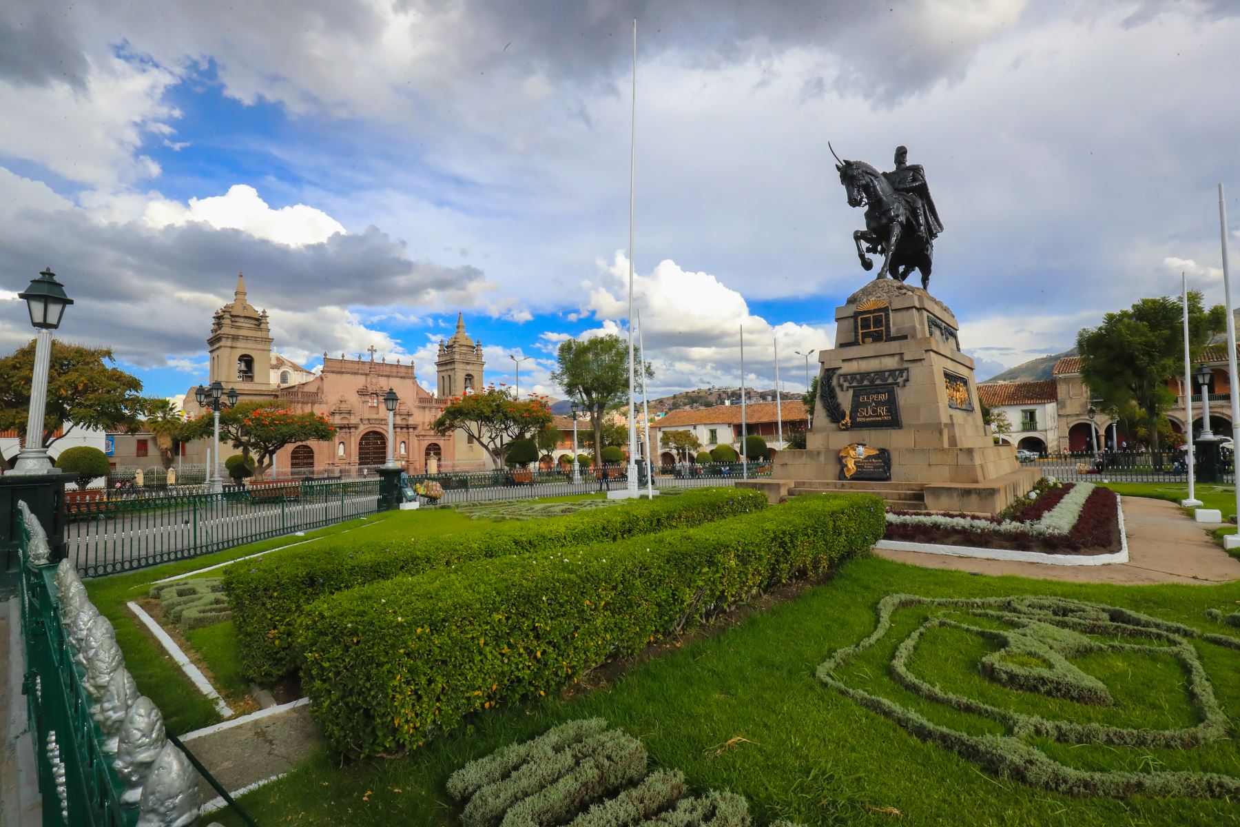 Plaza de Armas de Ayacucho. ANDINA/Juan Carlos Guzmán