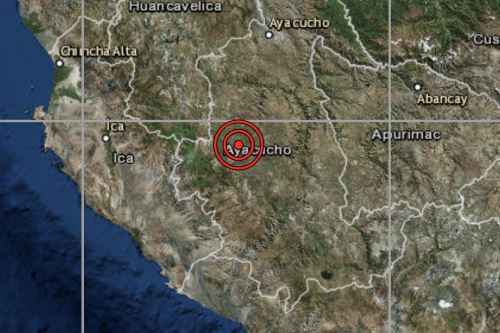 El prime sismo del día se reportó a las 00:41 horas a 28 kilómetros al noreste del distrito y provincia de Camaná, en la región Arequipa, con una magnitud de 4.0. INTERNET/Medios