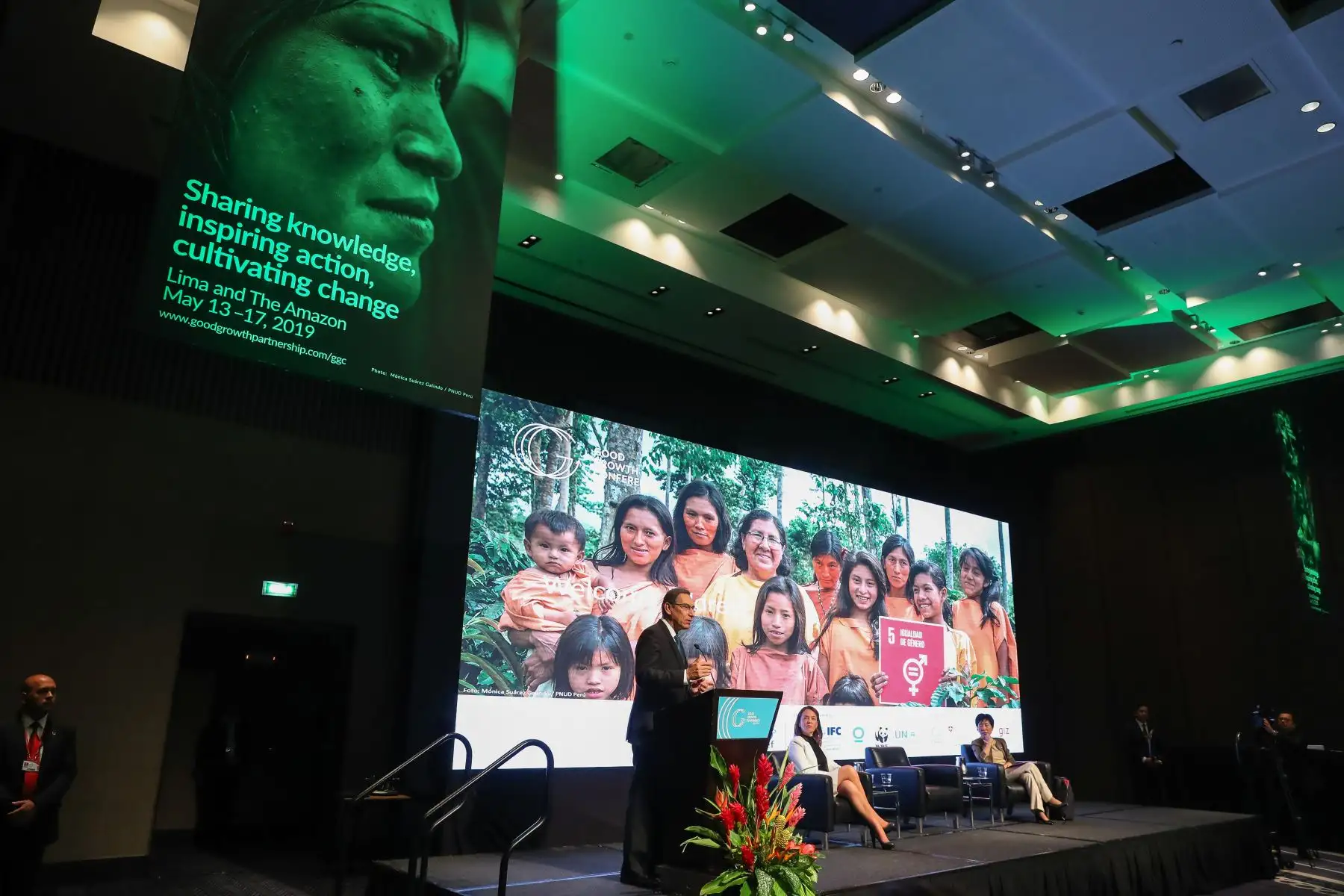 Presidente Vizcarra participa de la inauguración de la conferencia Good Growth. Foto: ANDINA/Prensa Presidencia