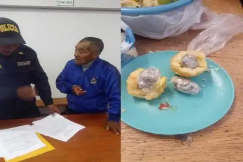 Un adulto mayor, padre de un recluso, intentó burlar la seguridad del establecimiento penal de Puno al pretender ingresar 3 envoltorios de marihuana camuflada en papas rellenas, aprovechando el horario de visita.