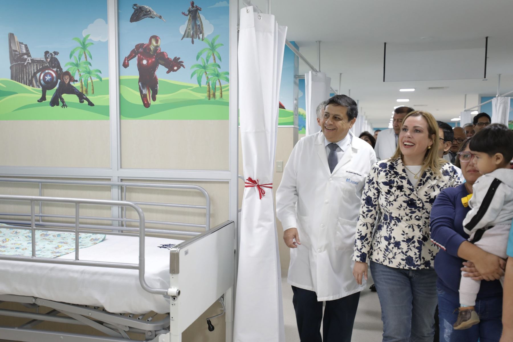 Nuevos ambientes en Pediatría del Hospital Rebagliati. Foto: Andina/Difusión