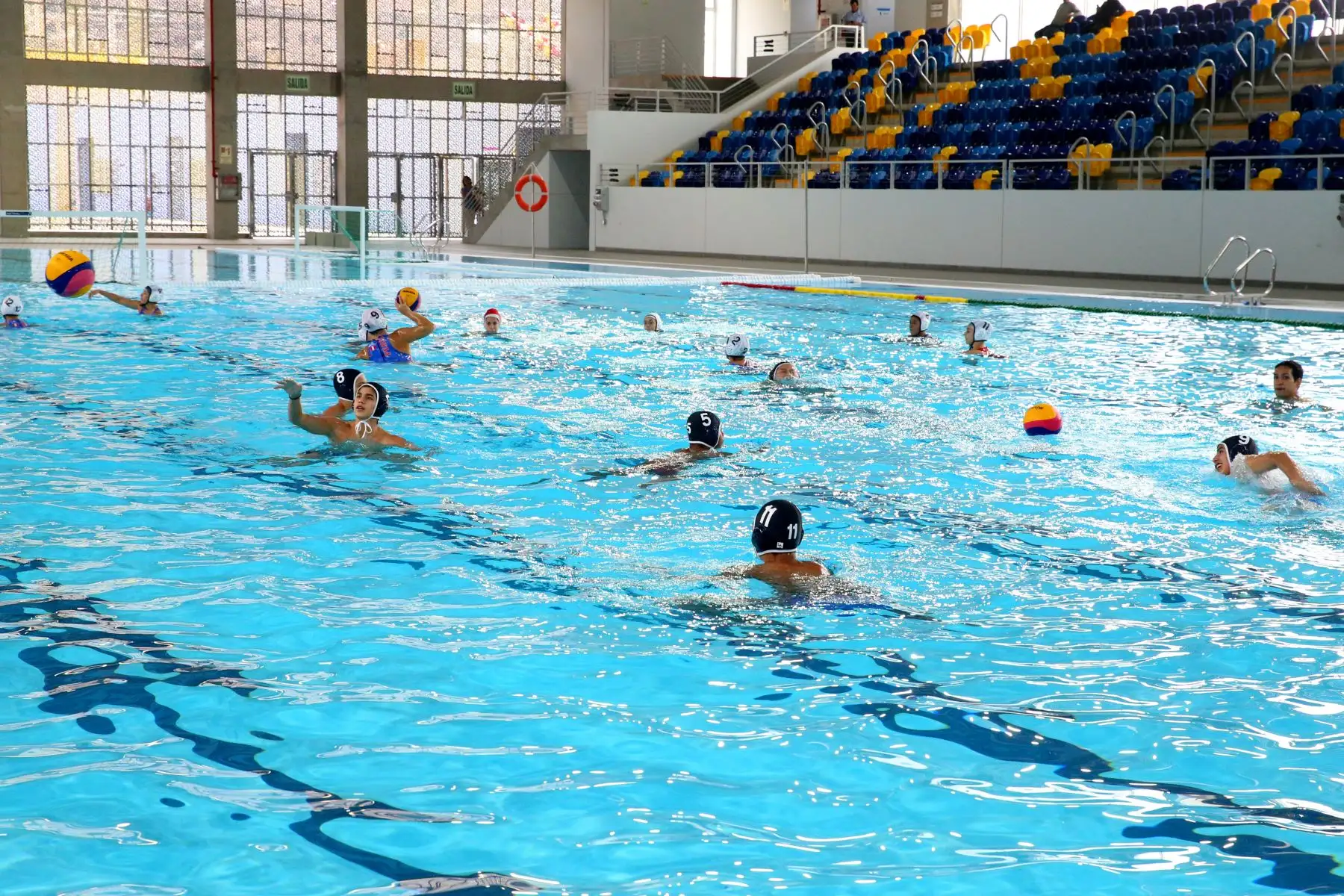 El presidente del Consejo de Ministros, Salvador del Solar, asiste a la entrega de el Centro Acuático de Water Polo, a la Federación Peruana de Natación en Villa María del Triufo. Foto: ANDINA/Vidal Tarqui