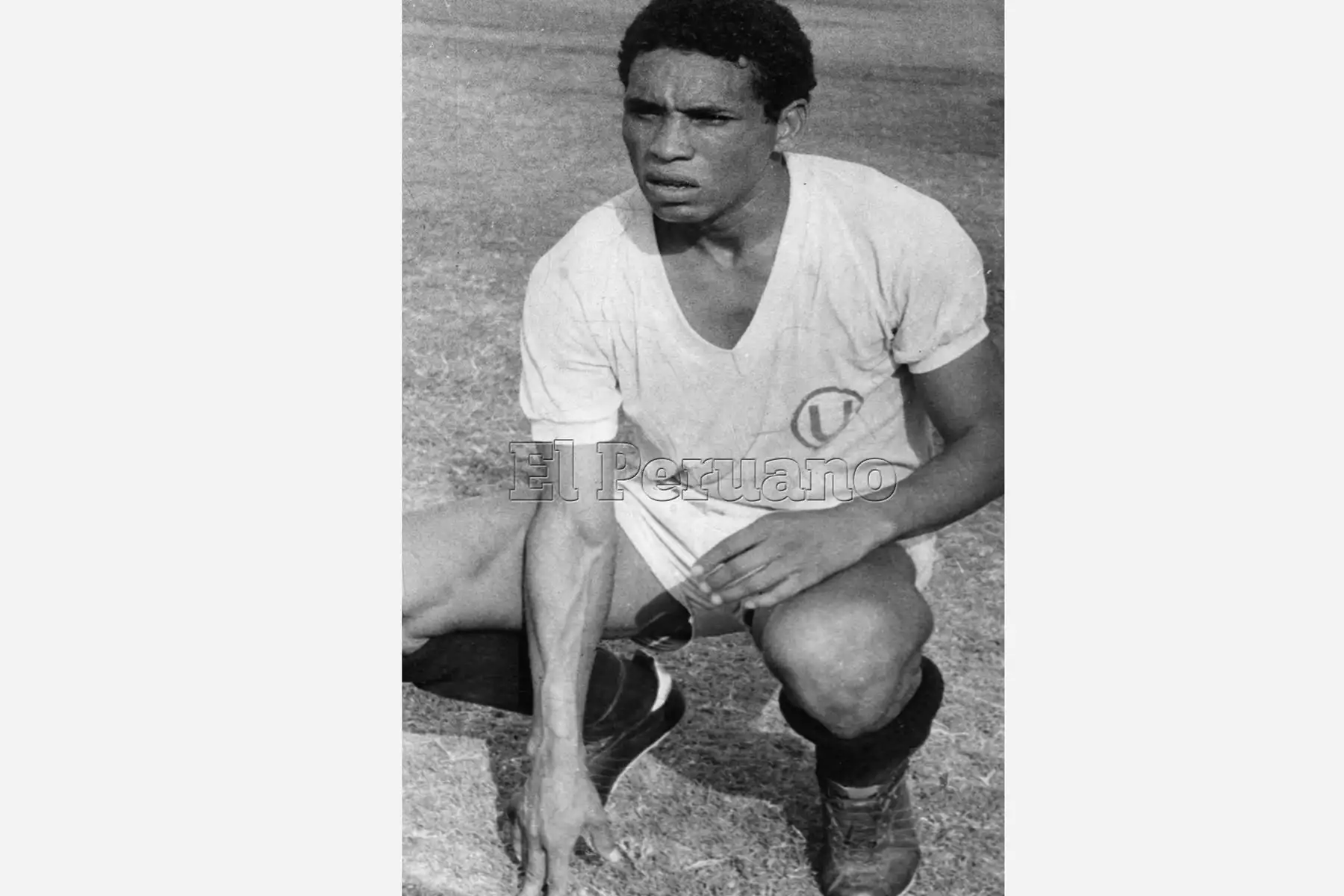 Lima - 13 mayo 1980 / Samuel Eugenio vistiendo la casaquilla del Universitario de Deportes.   
Foto: Archivo diario El Peruano