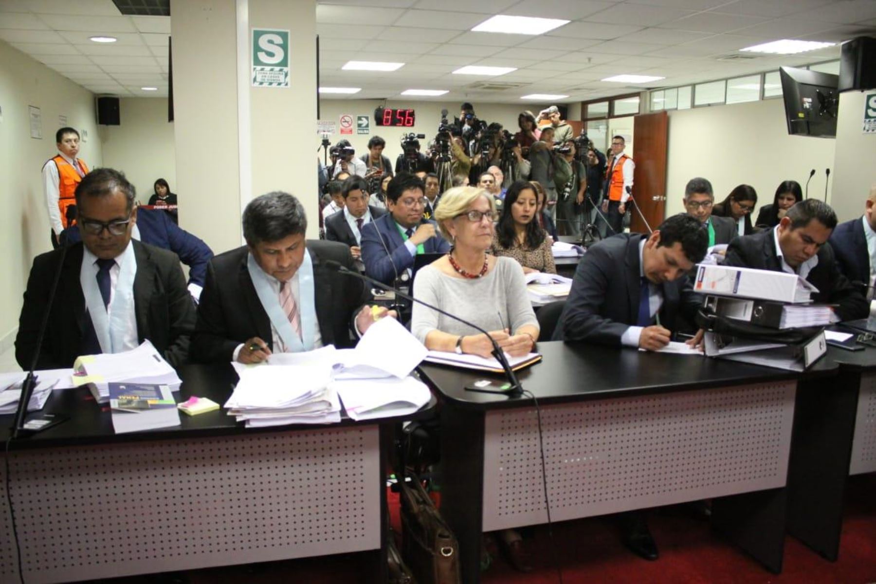 Susana Villarán, participa en audiencia donde se resolverá pedido de prisión preventiva en su contra.