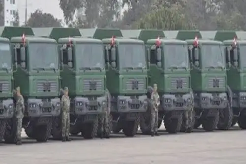 Una nueva flota de vehículos militares MAN del Ejército del Perú se encuentran listos para actuar transportando personal y material de forma inmediata ante la ocurrencia de desastres naturales que puedan presentarse en la región Amazonas y parte de Cajamarca, informó dicha institución.