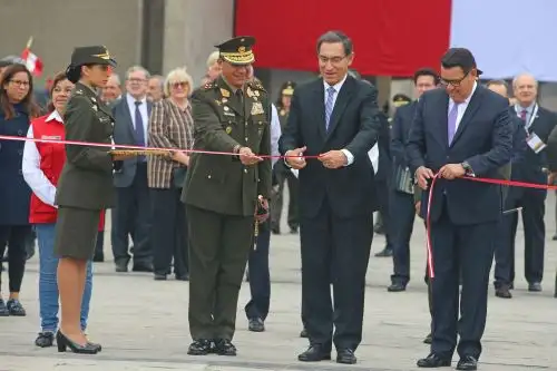 Presidente Vizcarra inauguró VII Salón de Tecnología para Prevención de Desastres