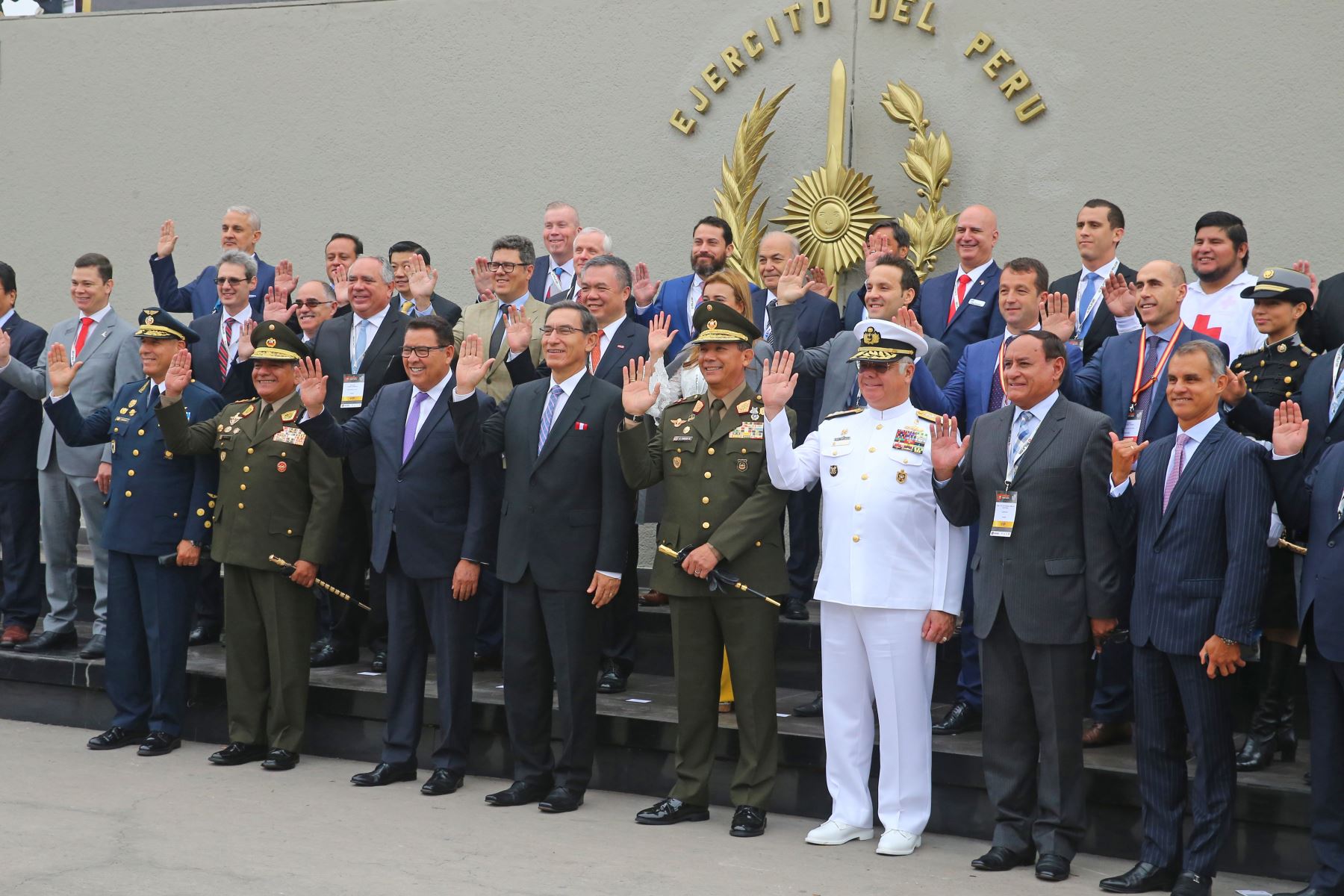 Presidente Vizcarra inauguró VII Salón de Tecnología para Prevención de Desastres