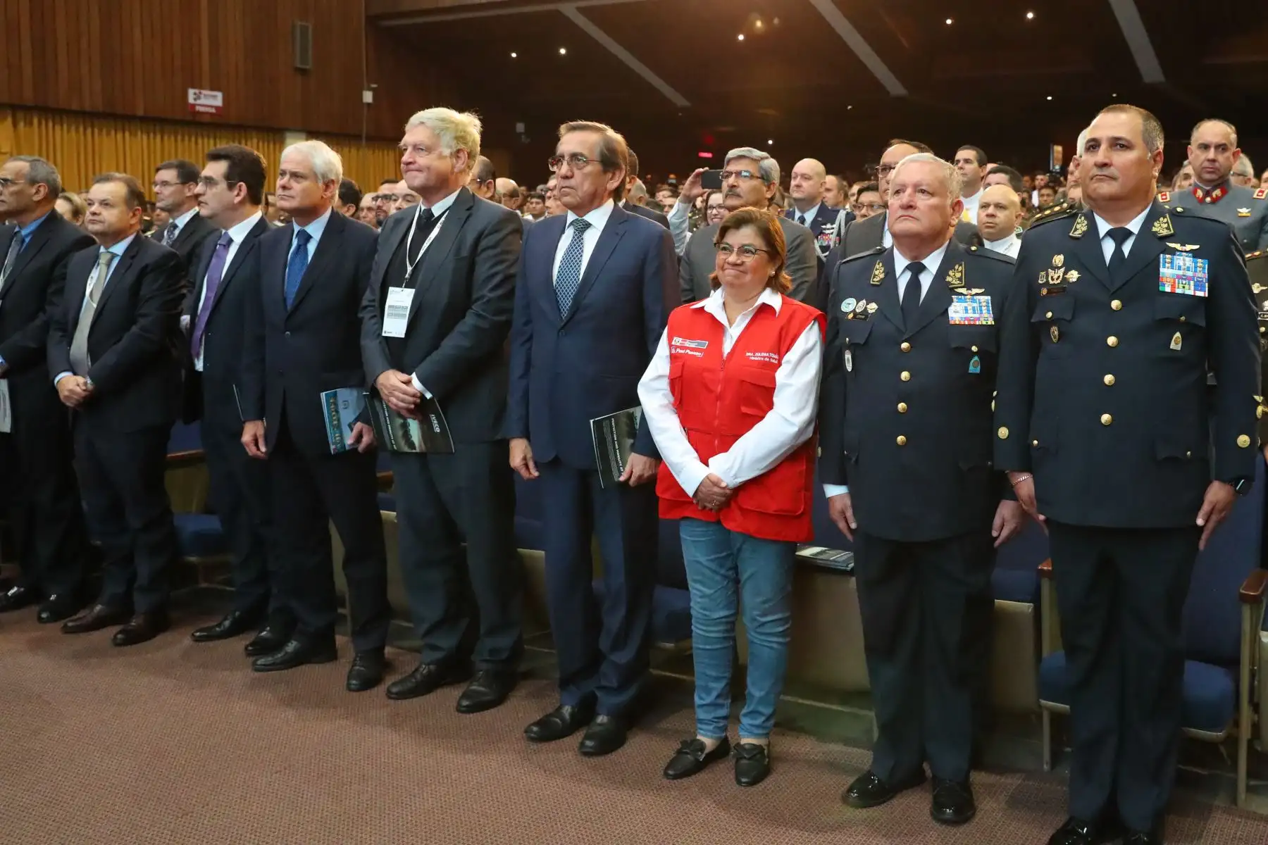 Presidente Martín Vizcarra inaugura el VII Salón Internacional de Tecnología para la Defensa y Prevención de Desastres – SITDEF 2019. Foto: ANDINA/ Prensa Presidencia