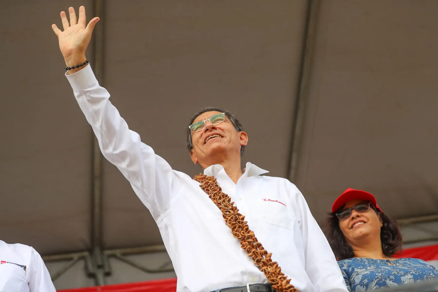 Presidente  Martín Vizcarra participa en la ceremonia de entrega de 1,077 títulos de propiedad en el distrito de Lamas, región San Martín.Foto: ANDINA/Prensa Presidencia