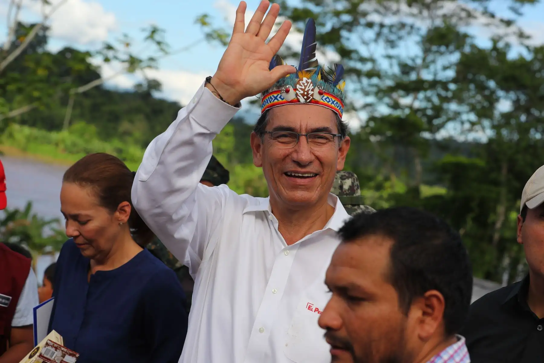 Presidente Martín Vizcarra visita Cooperativa Agraria Allima Cacao, en el distrito de Chazuta, región San Martín.Foto: ANDINA/Prensa Presidencia