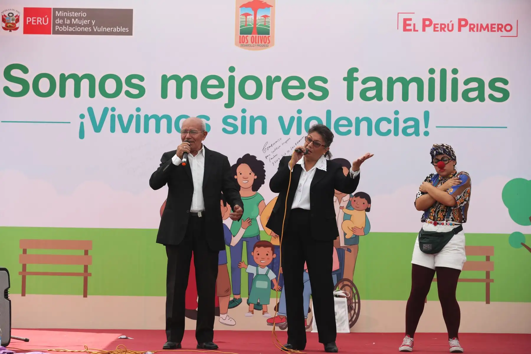 Ministerio de la Mujer y Poblaciones Vulnerables (MIMP) realiza jornada de integración familiar en Los Olivos. Foto: ANDINA/Melina Mejía