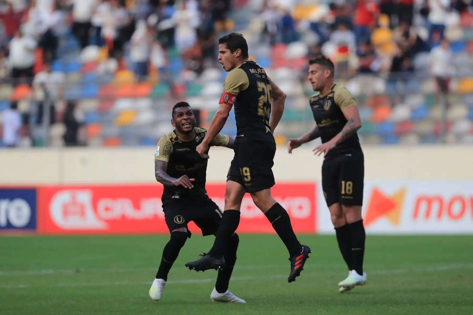 Universitario perdió 4-2 con Municipal en el estadio Monumental

Foto: ANDINA/Juan Carlos Guzmán Negrini.
