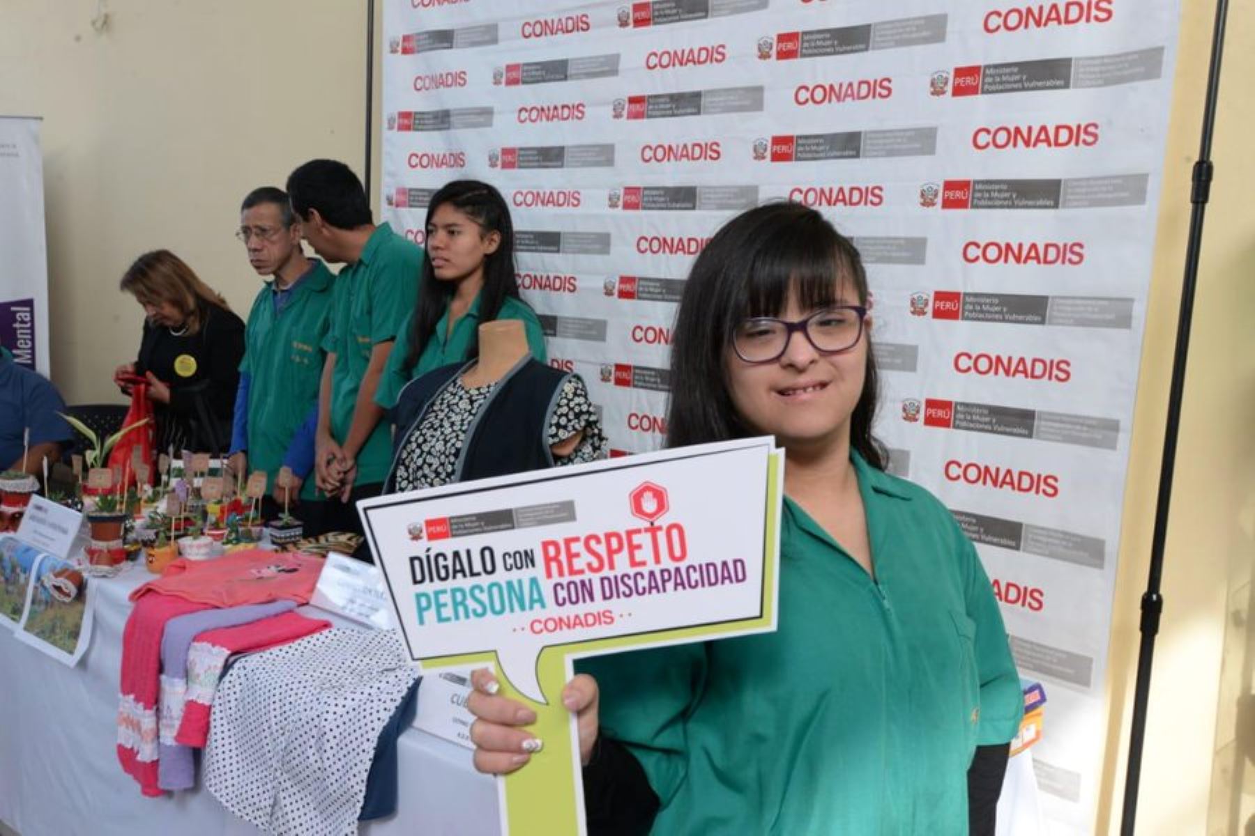 Personas que sufren algún tipo de discapacidad en el Perú quieren que se les trate con respeto.