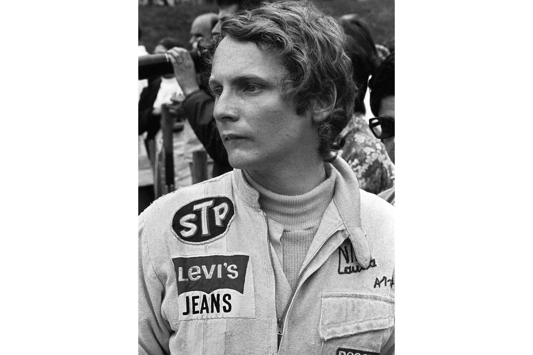 Retrato fechado el 26 de junio de 1972 del conductor de automóviles austriaco Niki Lauda. Foto: AFP